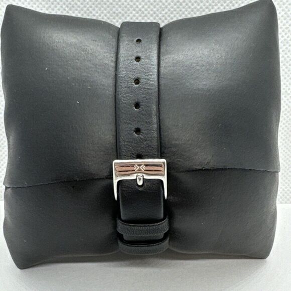 Skagen 271SSLB Women's Black Leather Analog Dial Quartz Genuine Watch JNA552 - Picture 4 of 11